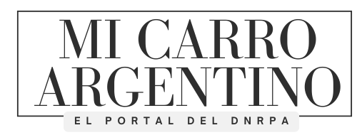 Mi Carro Argentino Tu Portal del DNRPA